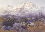 Percy Gray Mt Shasta (mk42) oil painting artist